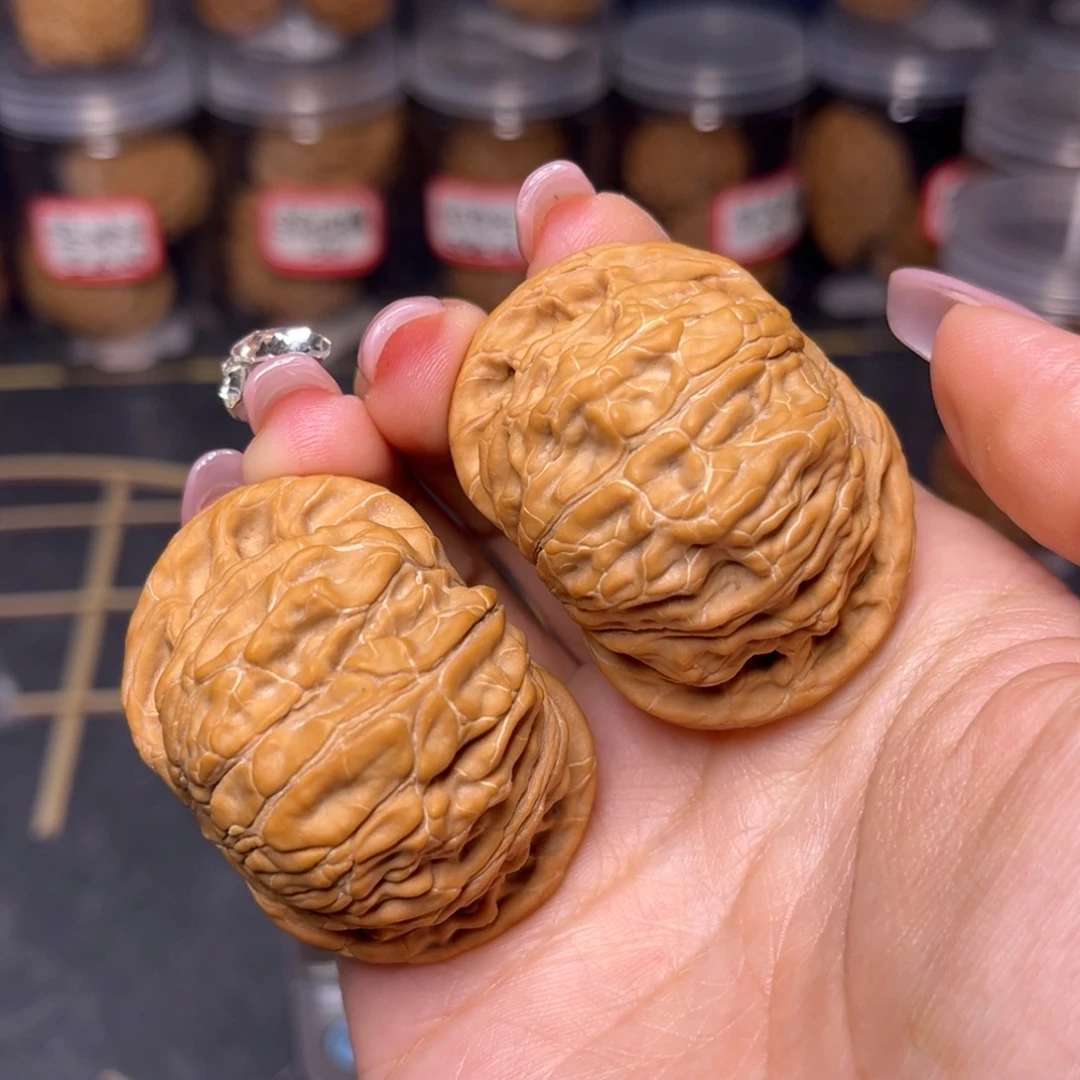 吊坠文玩核桃全品正磨46.8