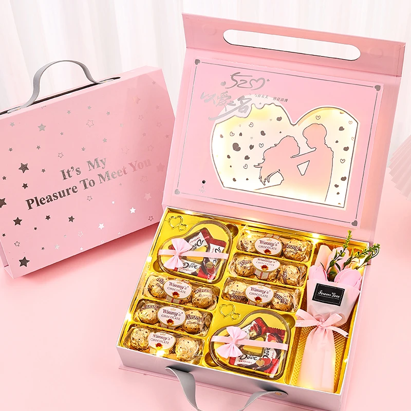 Dove/德芙巧克力双层礼盒情人节礼物送男女朋友生日仪式感