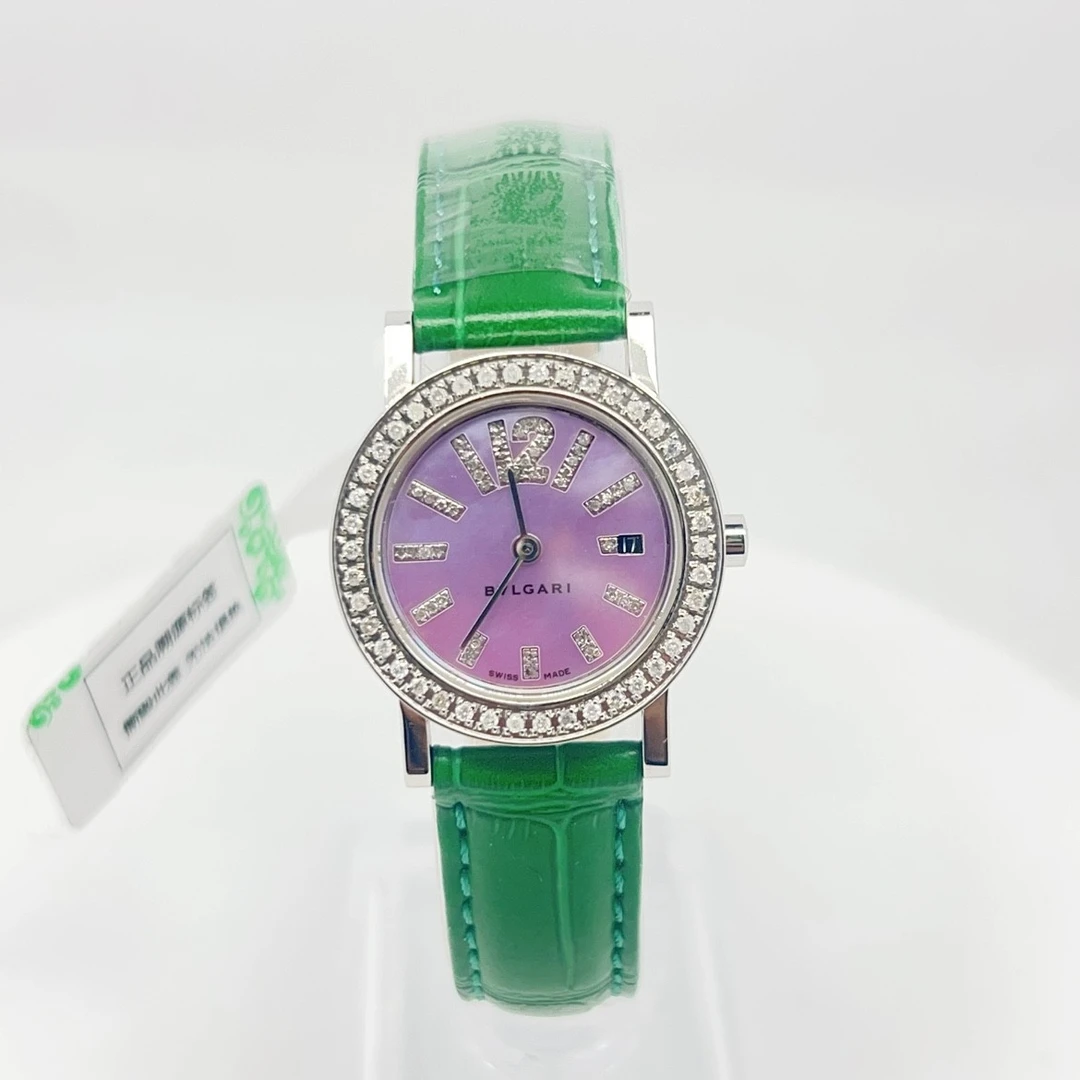95新 BVLGARI/宝格丽 石英腕表 后钻26mm/公价56999/jm3326