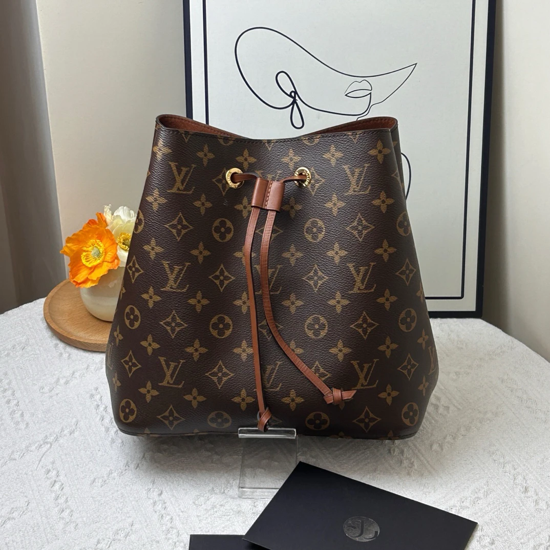 95新 LouisVuitton/路易威登 焦糖水桶 芯片款/JW8576