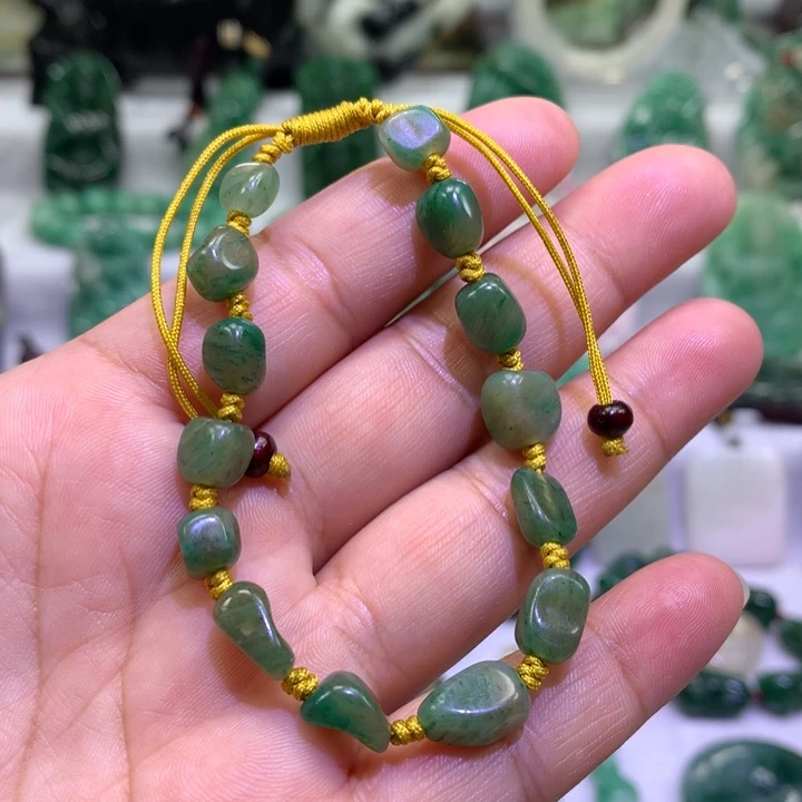 独山玉未镶嵌手链