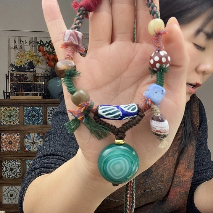 玛瑙/玉髓项链未镶嵌项链