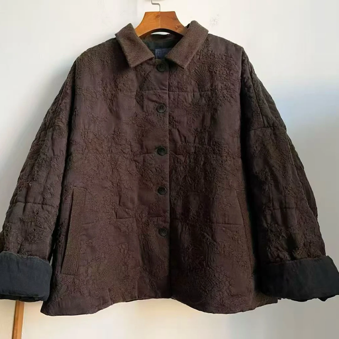 布忘初心分享 荼TU-M332060棉服 胸围152、衣长63