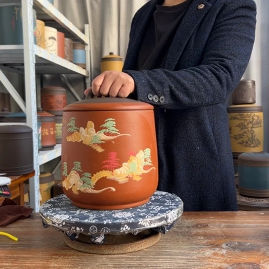 紫砂茶叶罐紫砂艺术