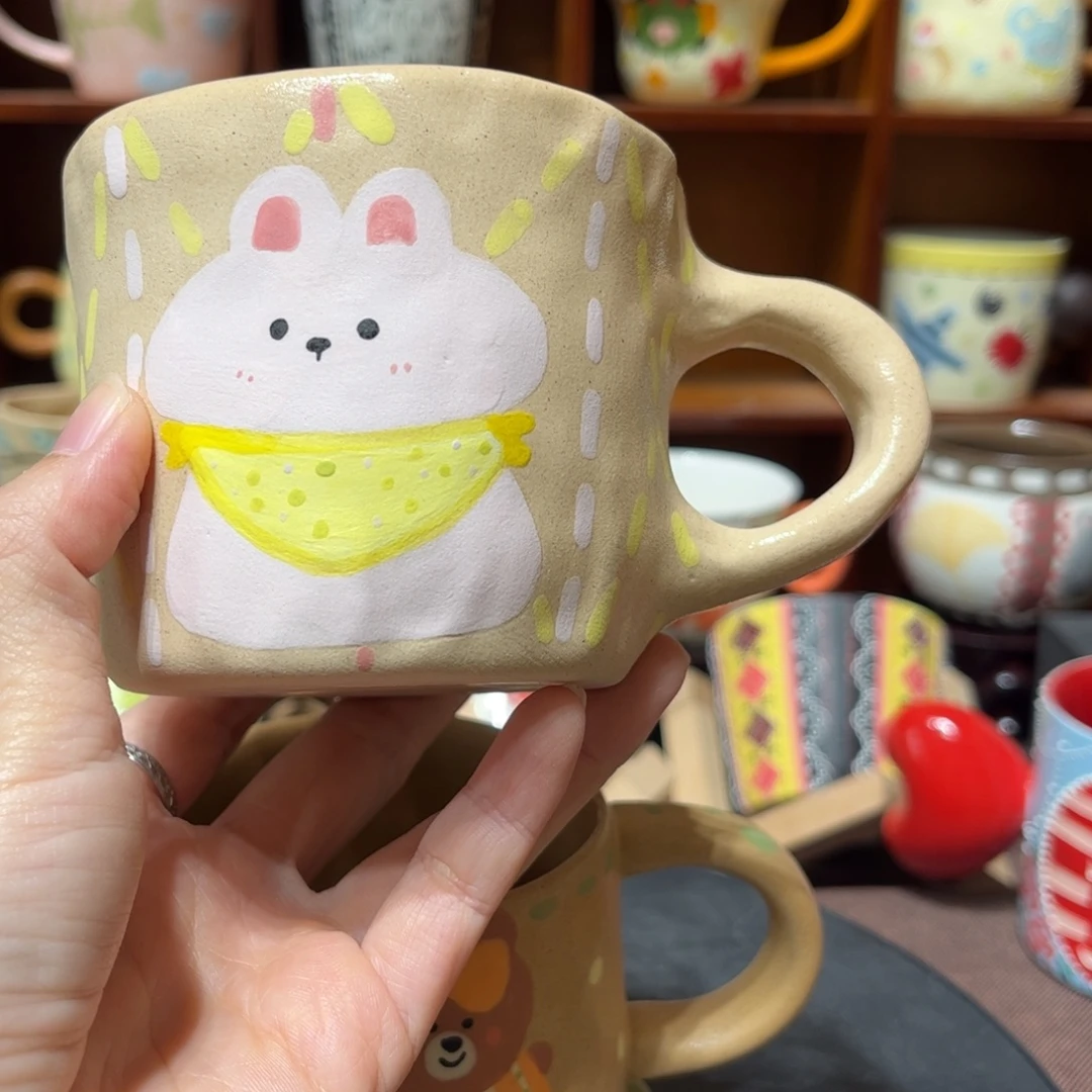 超****陶摆件景德镇陶瓷马克杯