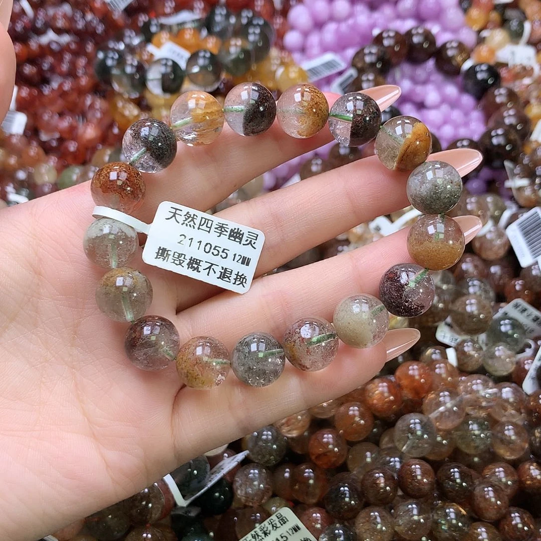 水晶手链未镶嵌?**?，