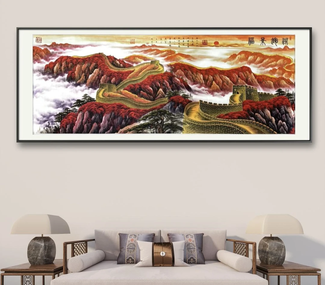 刘宓宁老师作品《鸿运景福》