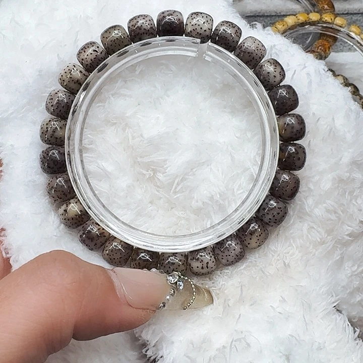 星月菩提手串375王者灰星月菩提98桶单圈