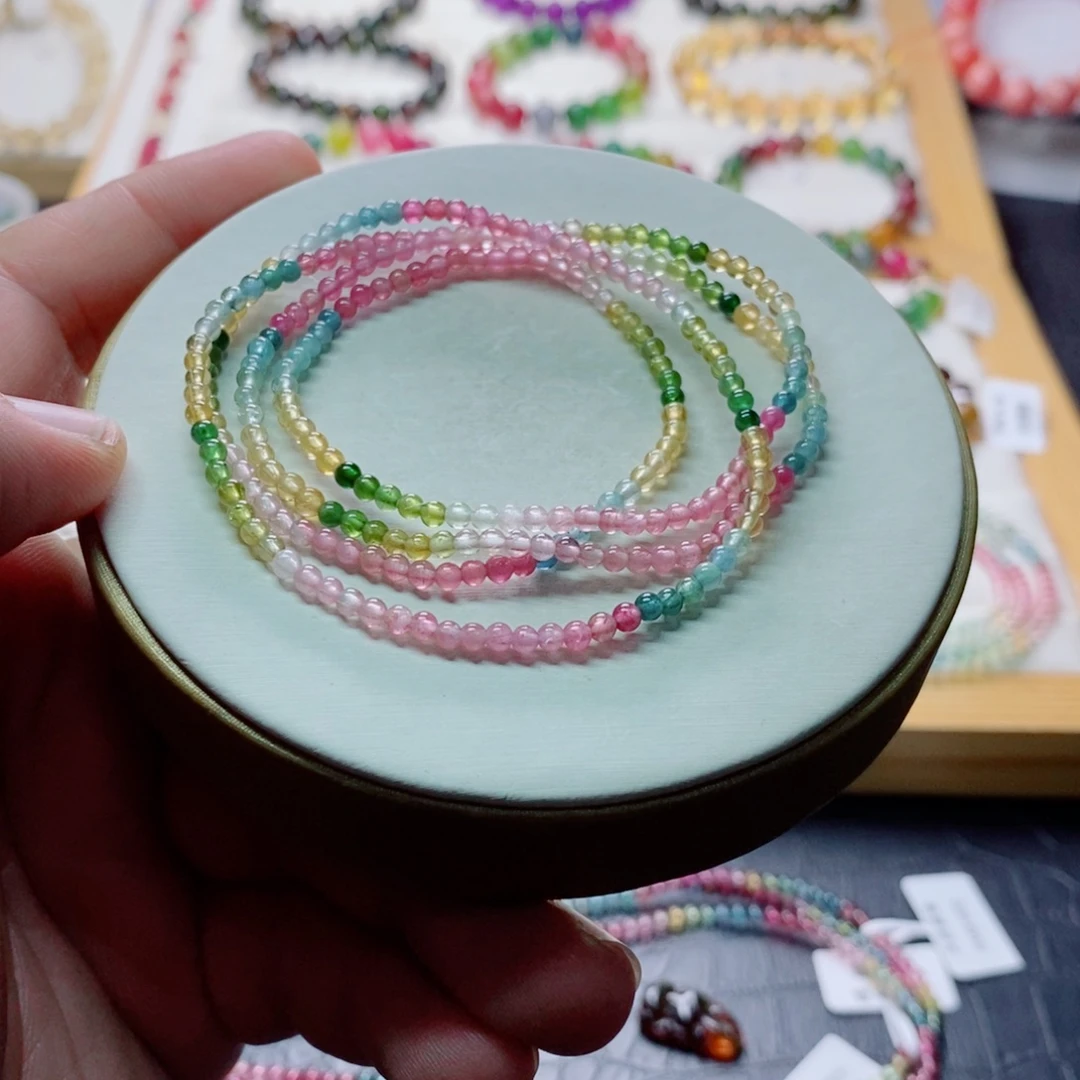 碧玺碧玺手链未镶嵌