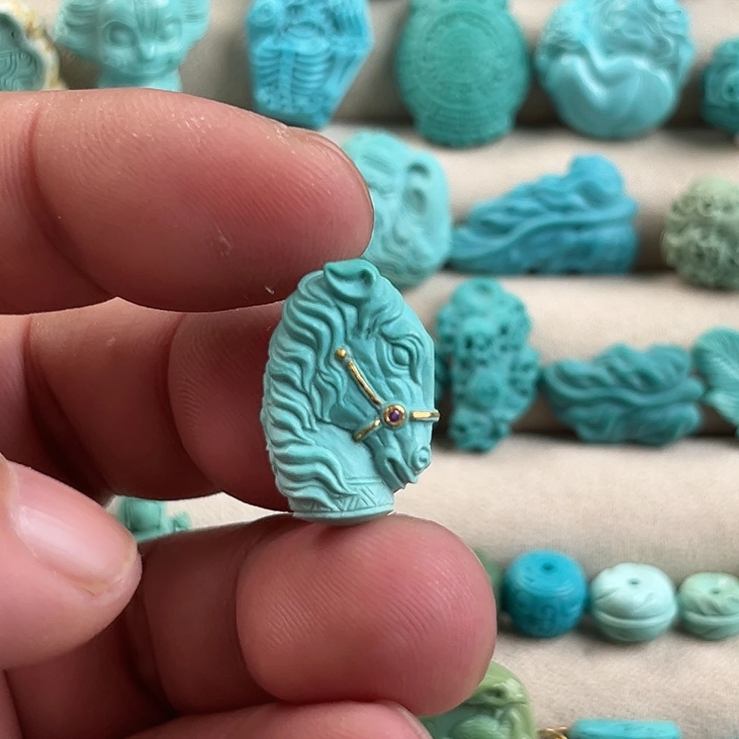 绿松石未镶嵌配饰11111