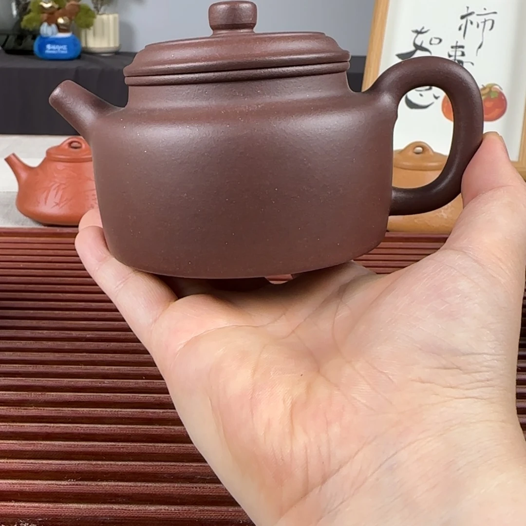 茶壶紫砂微瑕德钟