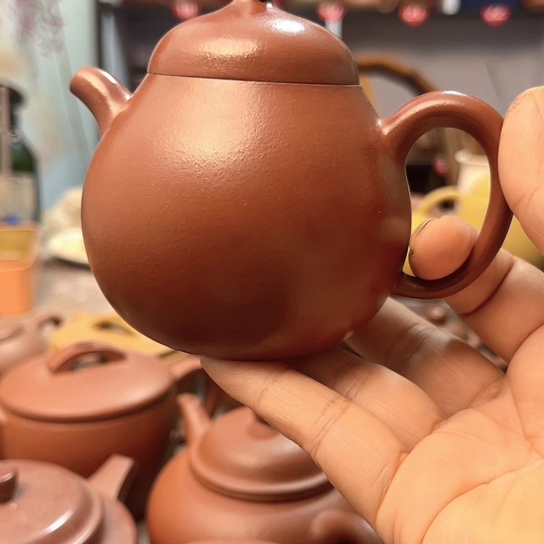 茶壶紫砂全手工制作