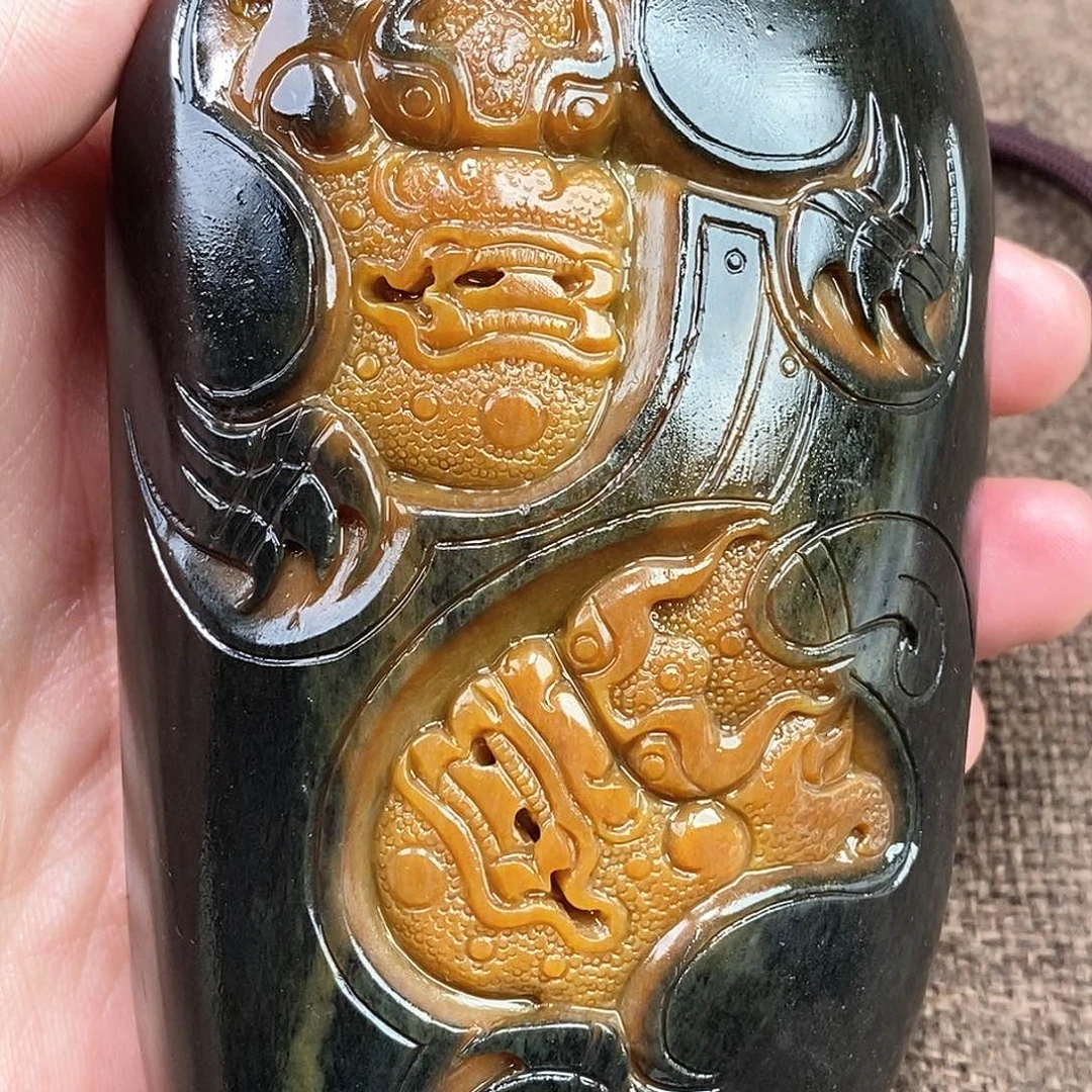 和田玉挂件未镶嵌