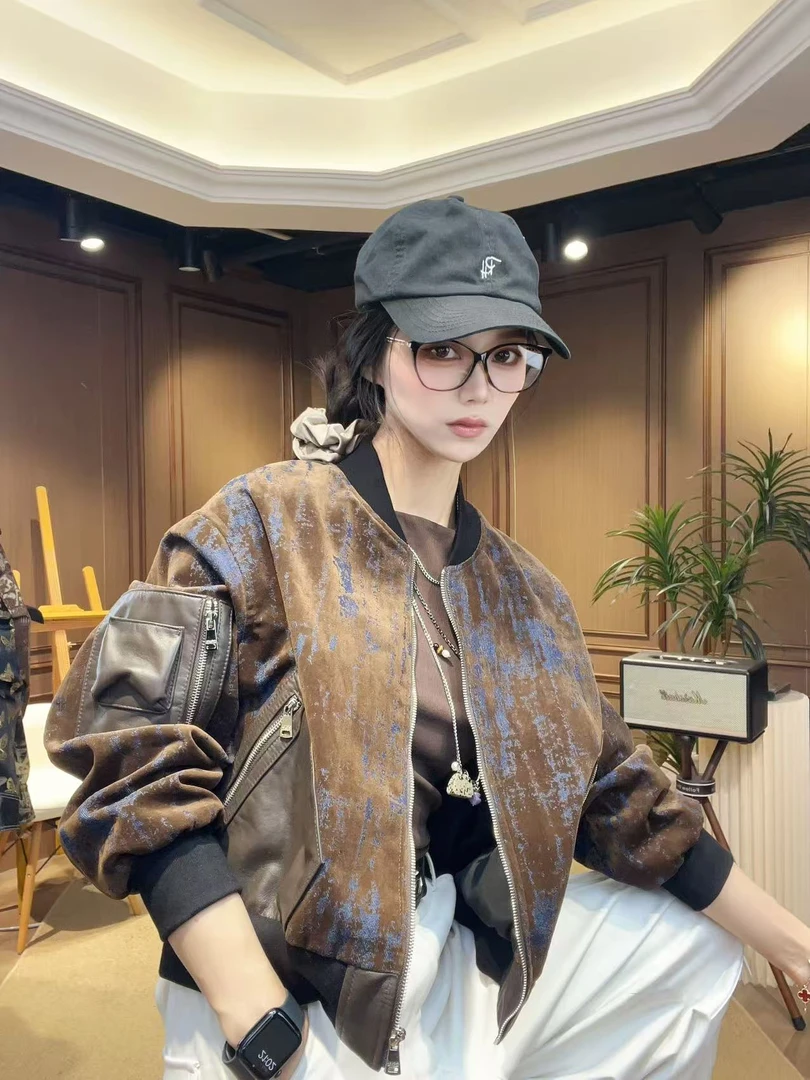 【千艺-Studio】“巴黎漫步”秋装海宁秋冬款短款网红设计师夹克外套