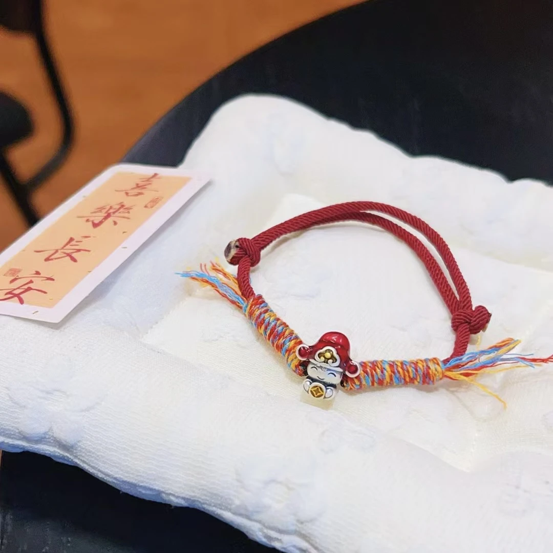 足银手链 足银999纯银钱币财神手链 纯银饰品 银饰diy 银饰加工