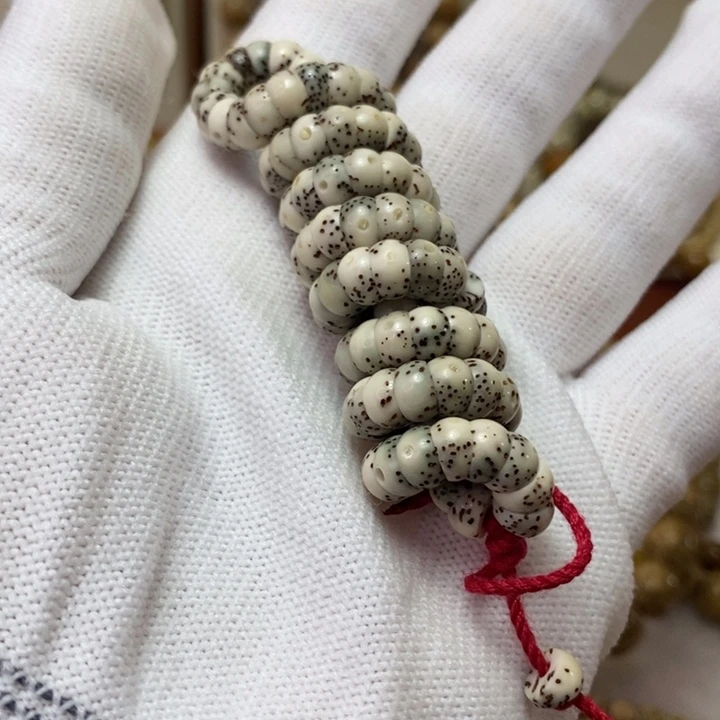 星月菩提吊坠石玉6糯冰大肠