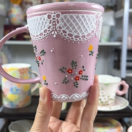 手绘高温釉下彩陶瓷