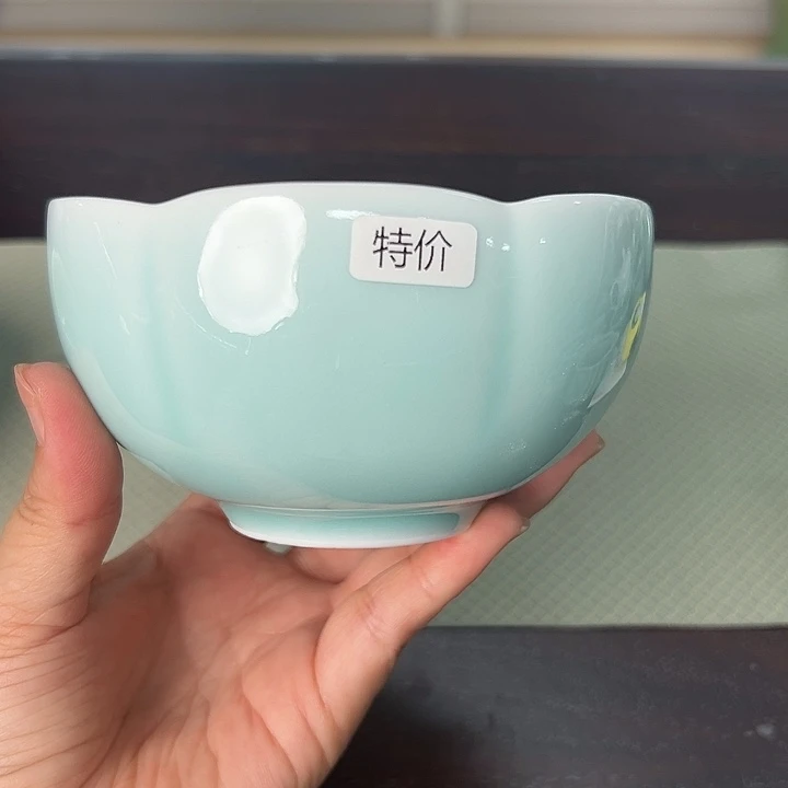 龙泉云间青瓷小米茶器