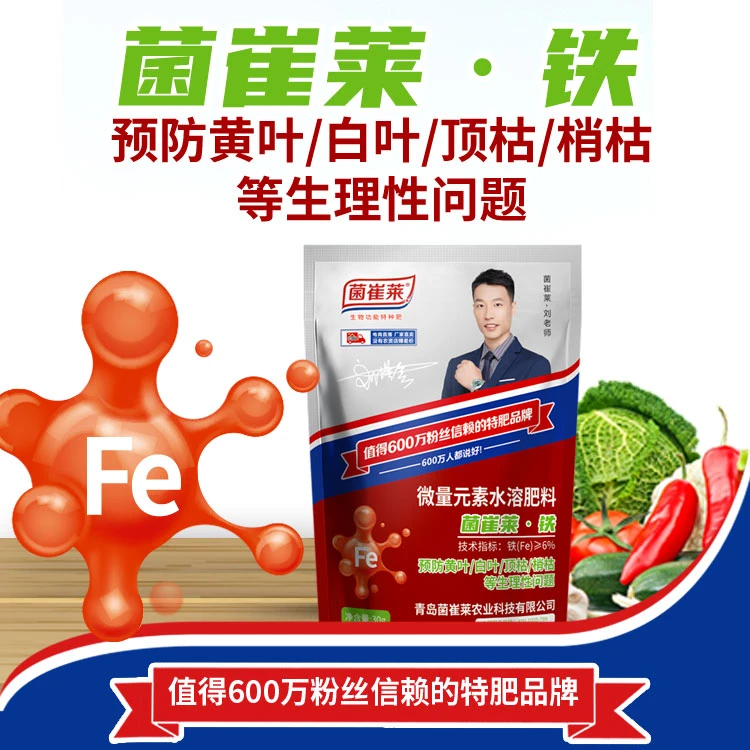 菌崔莱EDDHA螯合铁～微量元素肥