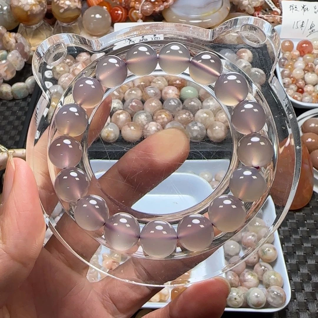 未镶嵌玛瑙/玉髓珠宝半成品