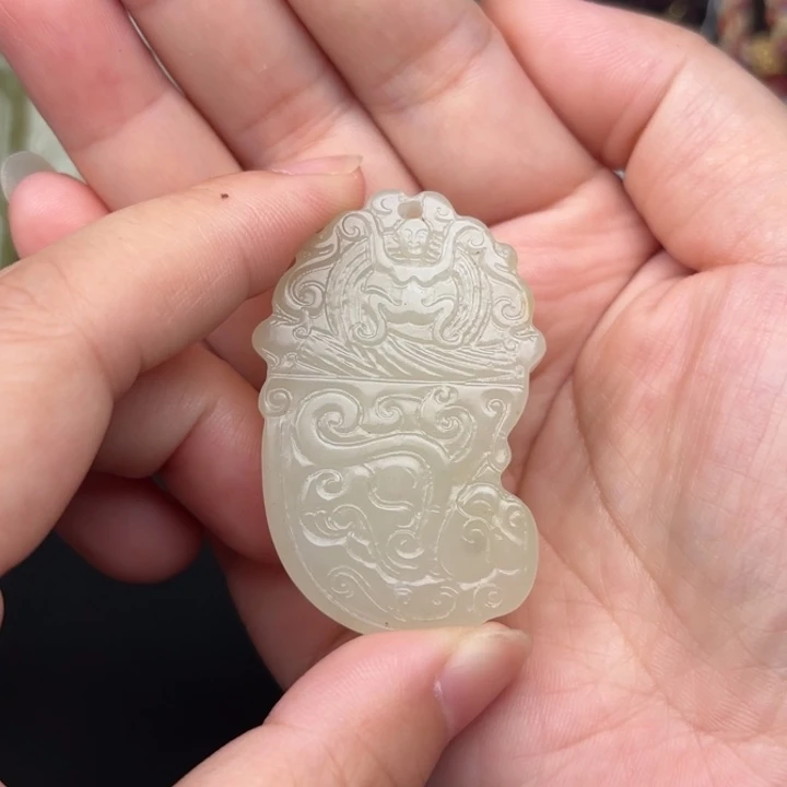未镶嵌和田玉挂件蜜****5