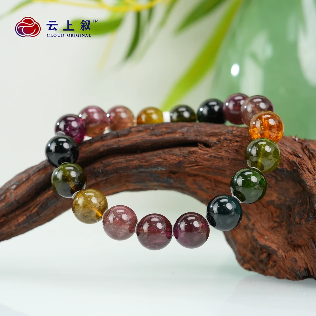 【云上叙】 23 QJD05700001 碧玺单圈手串-多样性发一件