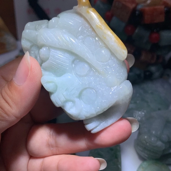 颈饰未镶嵌翡翠保真天然A货翡翠