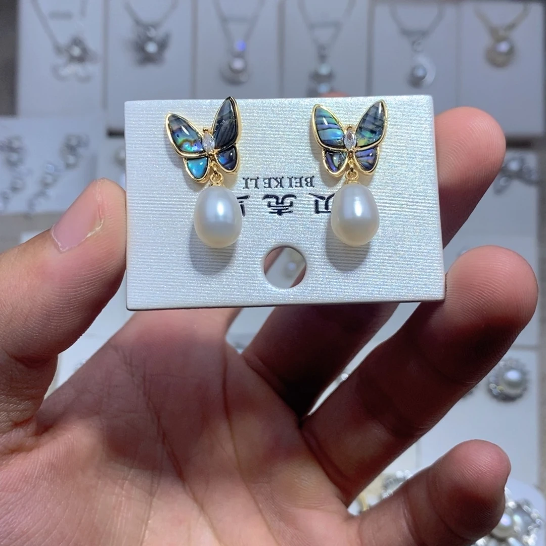 未镶嵌耳饰淡水珍珠