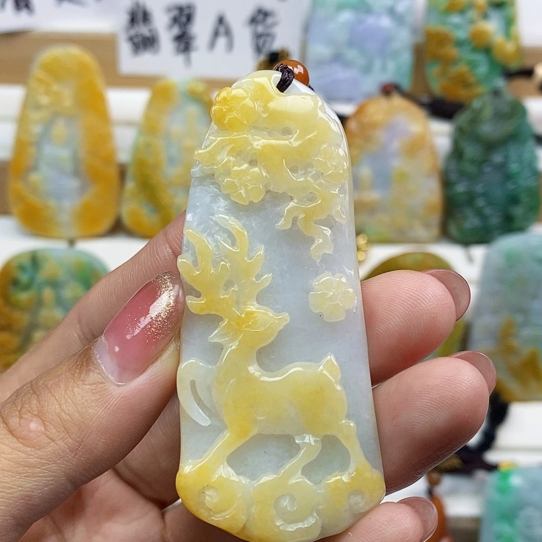 定制翡翠未镶嵌天然翡翠A货