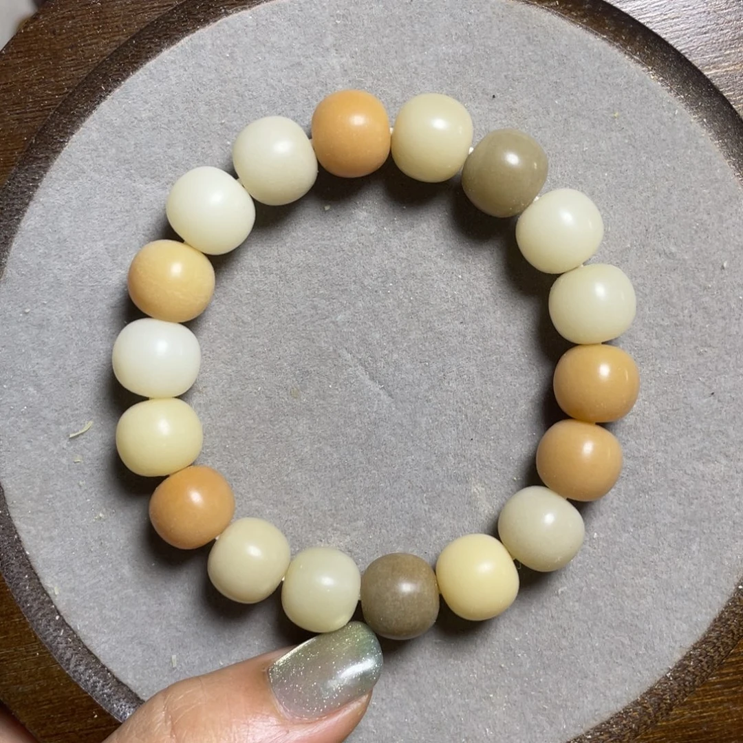 吊坠菩提根/象牙果手工干磨｜精抛卡12苹果珠