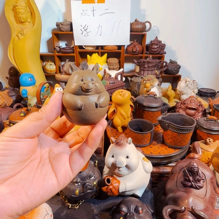 茶壶紫砂纯手工制作过程就是