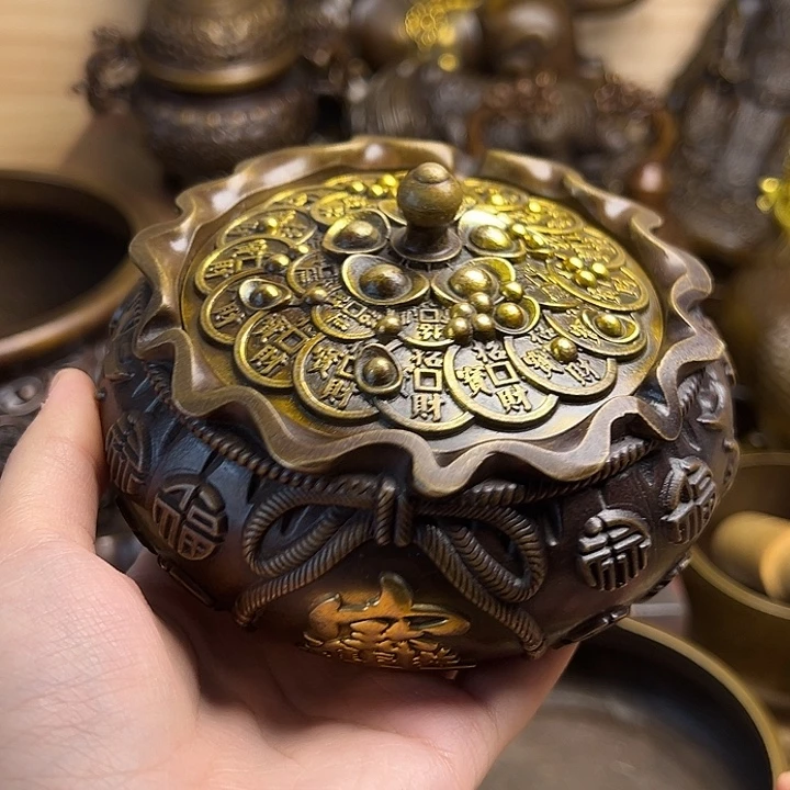 精美铜器，点击下单