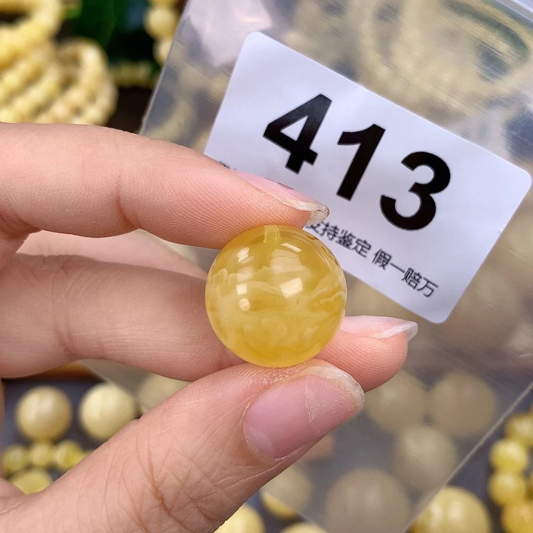 蜜蜡未镶嵌珠宝奇石19