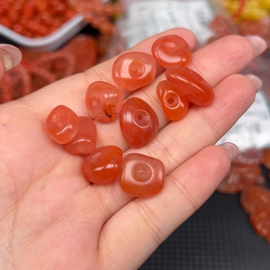南红玛瑙未镶嵌吊坠(不含链)