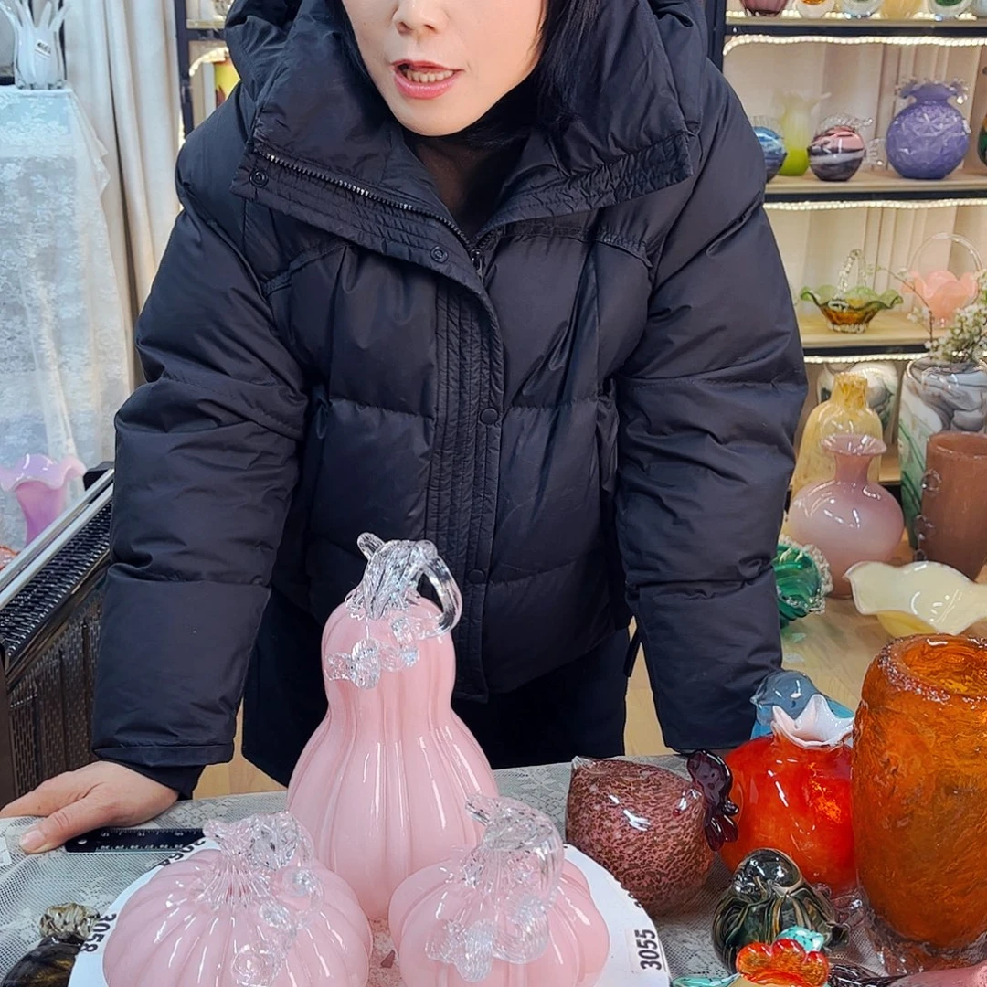 3个葫芦家悦美居琉璃摆件