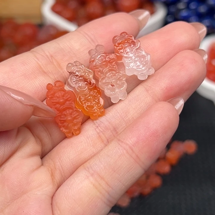 吊坠(不含链)未镶嵌南红玛瑙