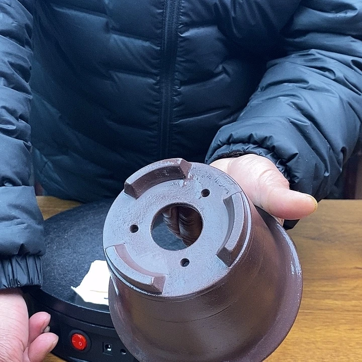 紫砂花盆货号一只JN99