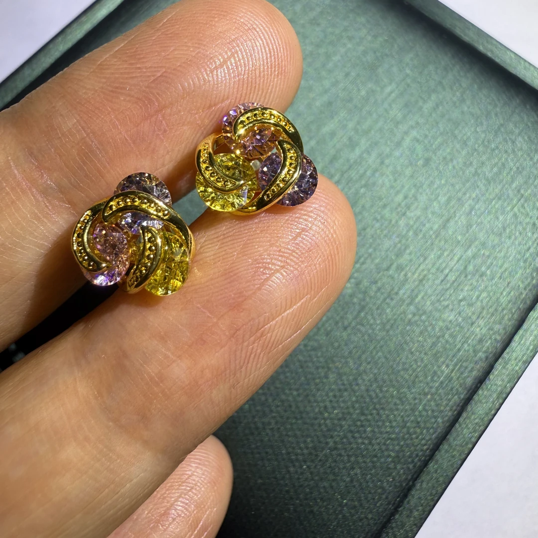 耳饰 【高级定制】收藏级轻奢时尚设计耳钉CL077010