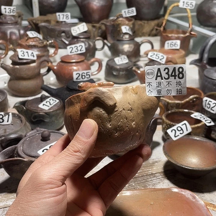 纯手工柴烧茶具精品