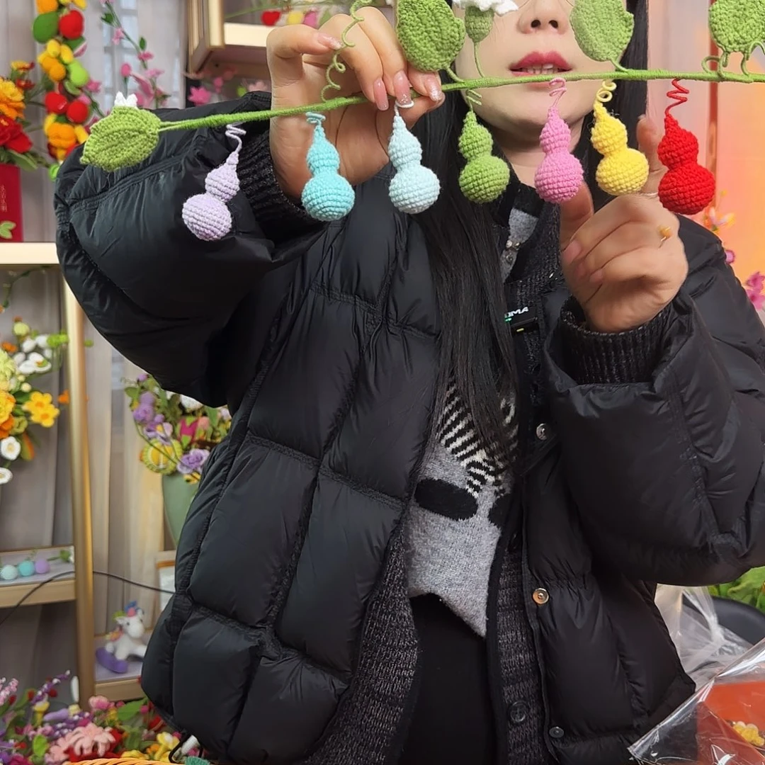 手工钩织设计葫芦