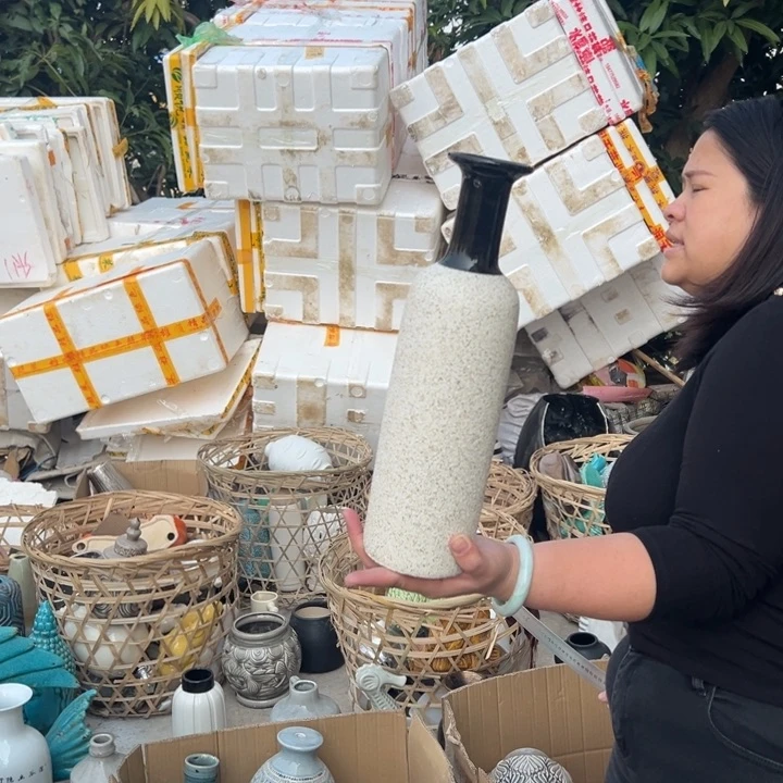 瓶高度34厘米口径3厘米微瑕捡漏