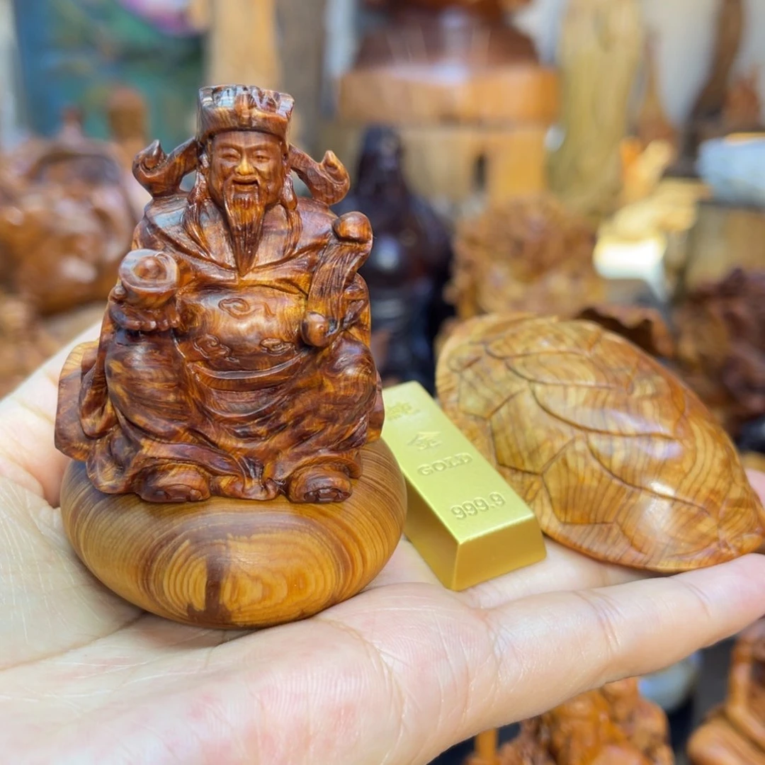 柏木安**W精品财神小摆件