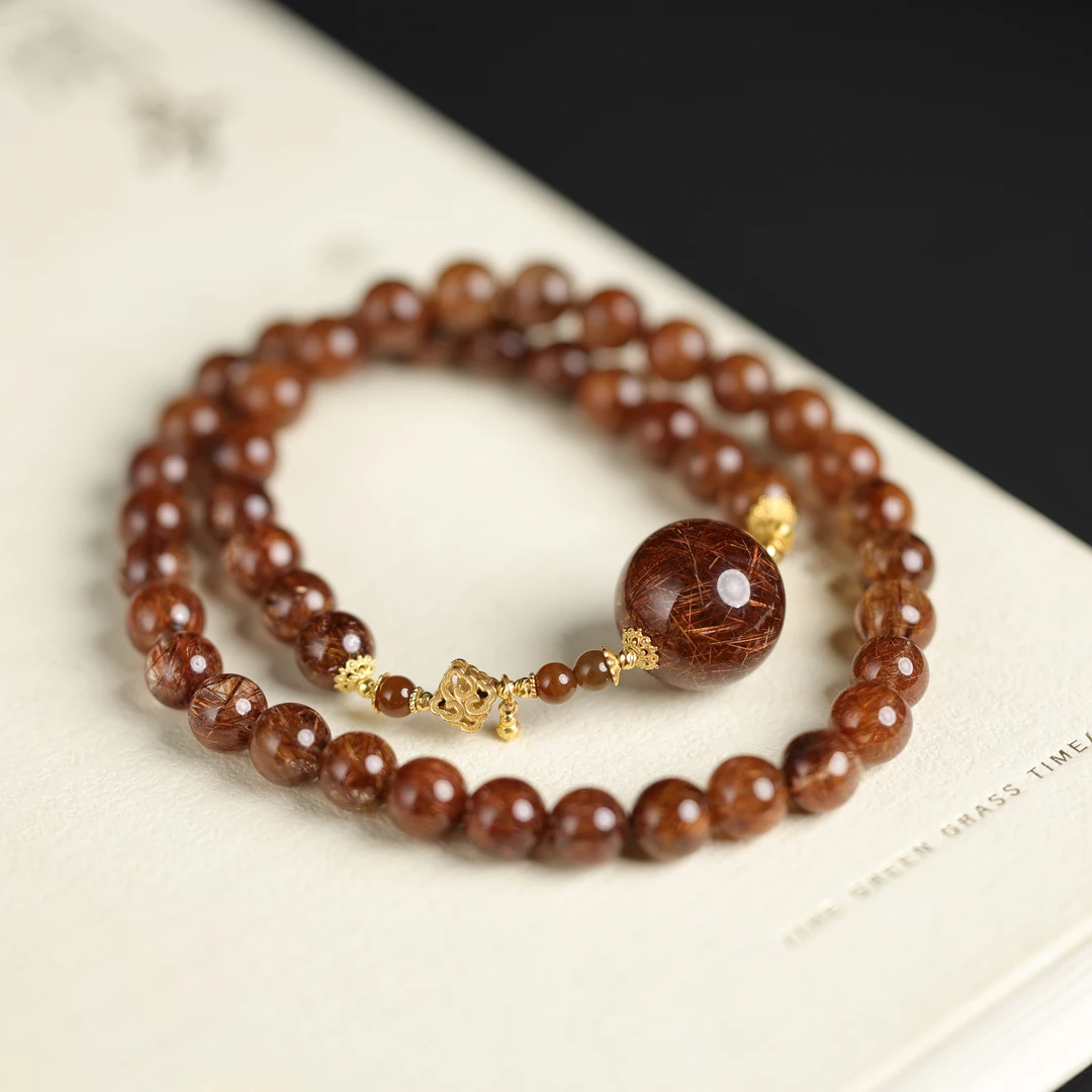 流光 | 珍藏级精品水晶铜发晶项链