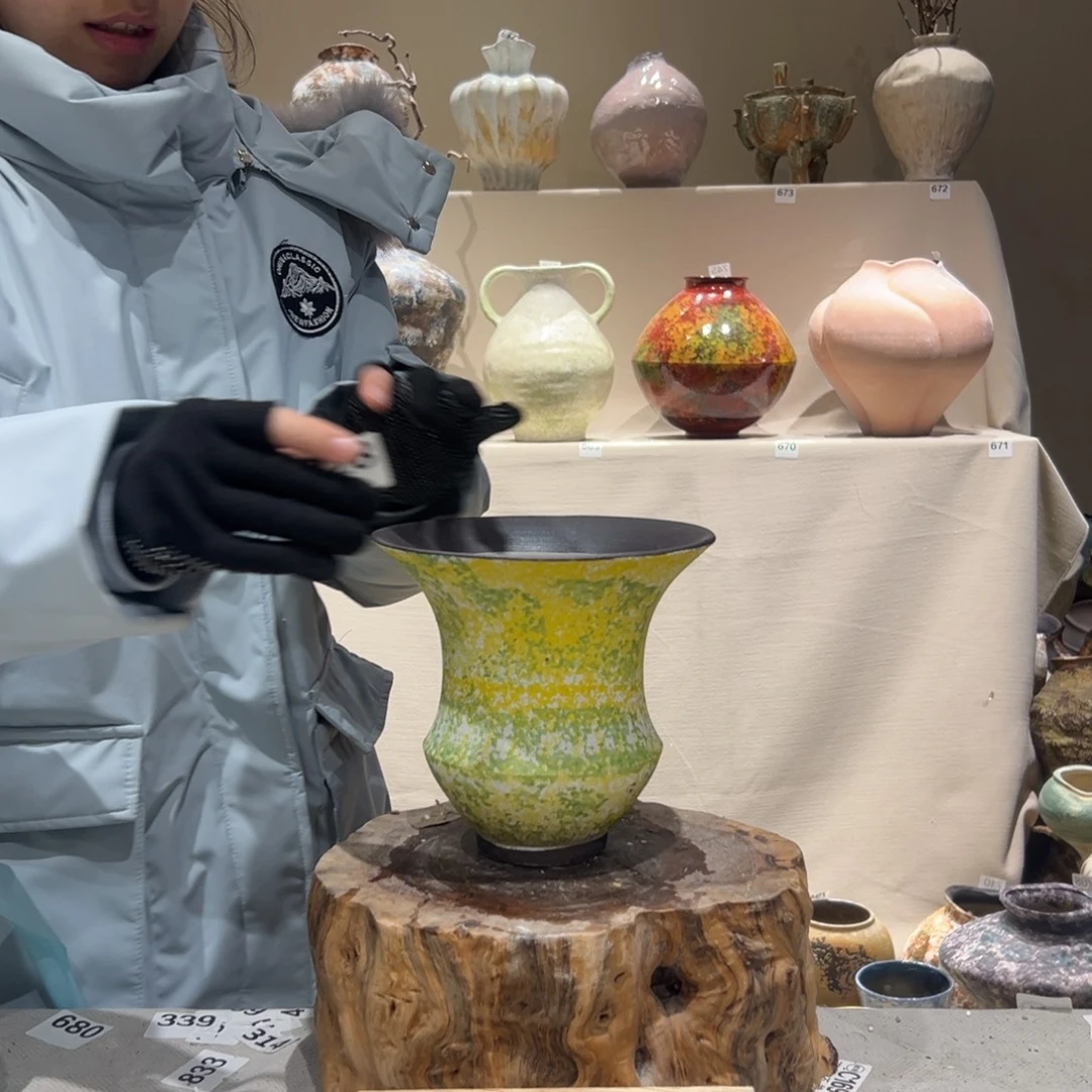 景德镇高温陶瓷花瓶摆件828桂皮八角