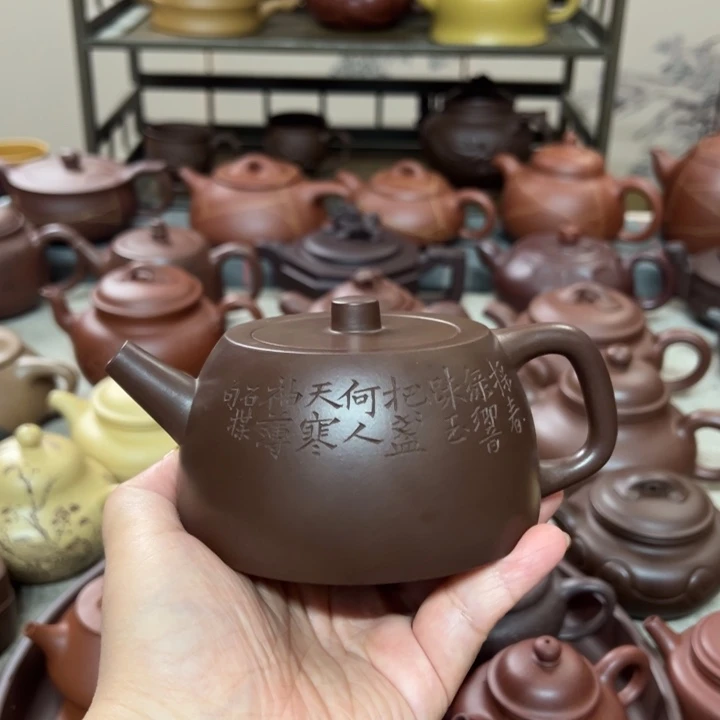 紫砂茶壶宜兴紫砂文化艺术 微瑕
