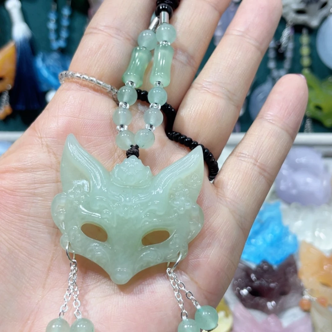 【闪购商品】未镶嵌岫玉颈饰36项链