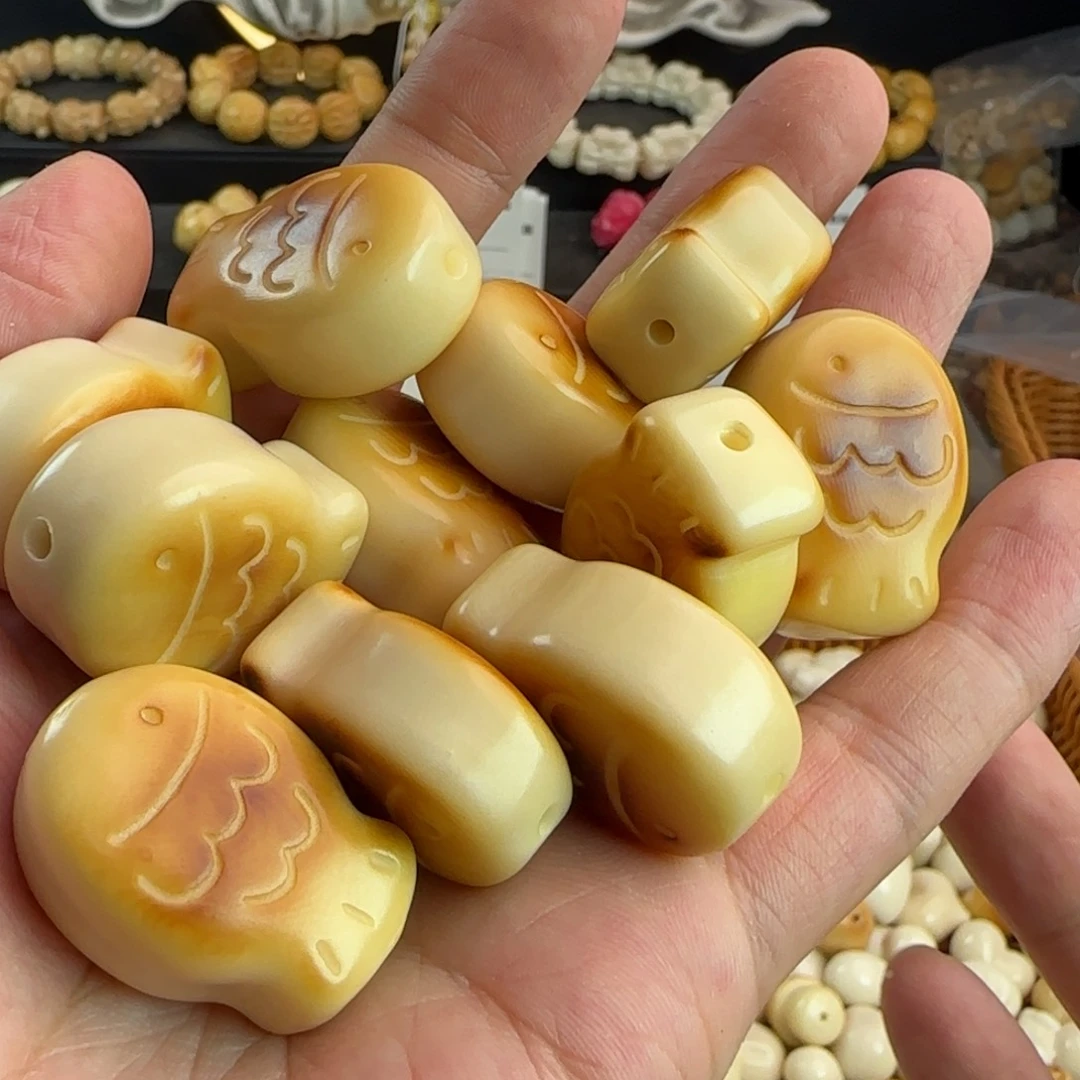 手串菩提根/象牙果全品炭烤鱼饼2颗