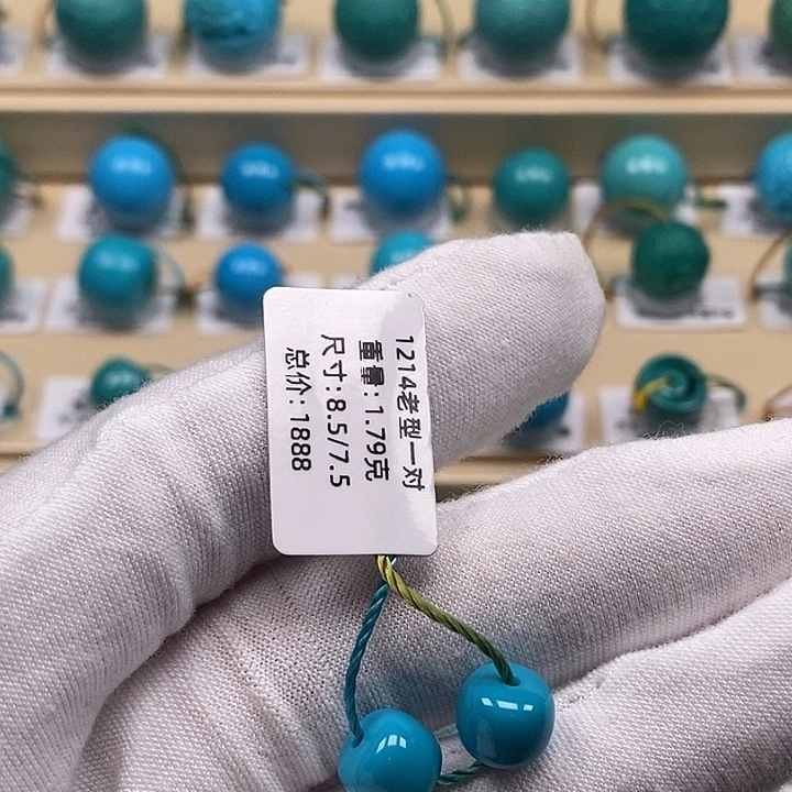 绿松石未镶嵌颈饰