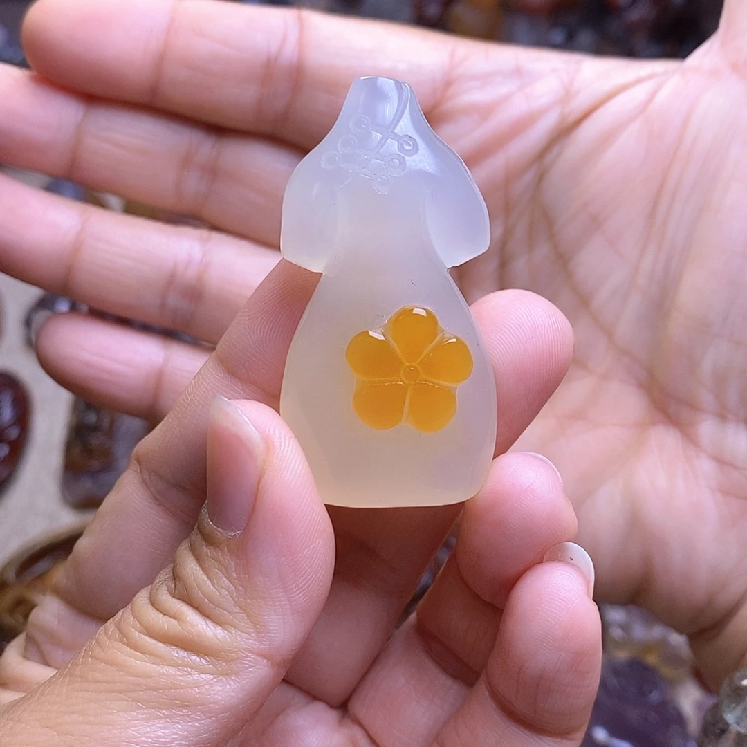 玛瑙/玉髓未镶嵌颈饰