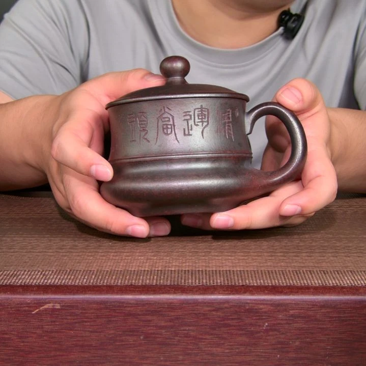 茶杯紫砂高货放漏